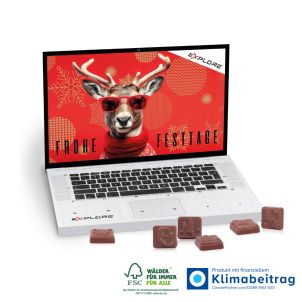 Laptop-Adventskalender „Classic Exklusiv“, 75 g