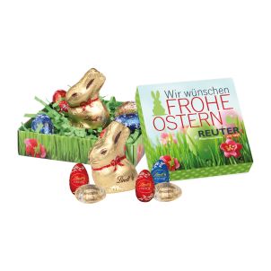 Osternest mit Schokolade von Lindt