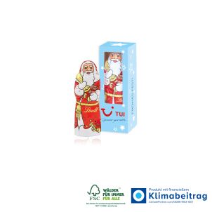 Weihnachtsmann von Lindt, 10 g, Klimaneutral, FSC®