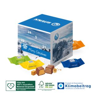 Adventskalender „Cube“ mit Ritter SPORT Schokowürfel